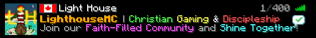 Minecraft Server Banner